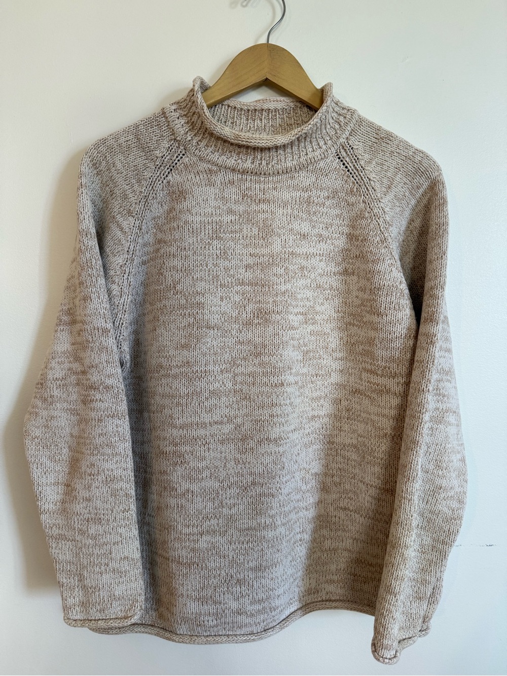 Vintage R.E.A.L Clothes Cotton Mock Neck Sweater Large